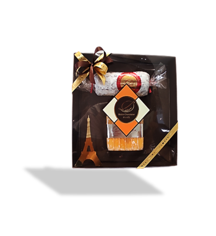 Coffret Saucisson 200g + Ch'Diot M' 260g | Maître chocolatier Diot